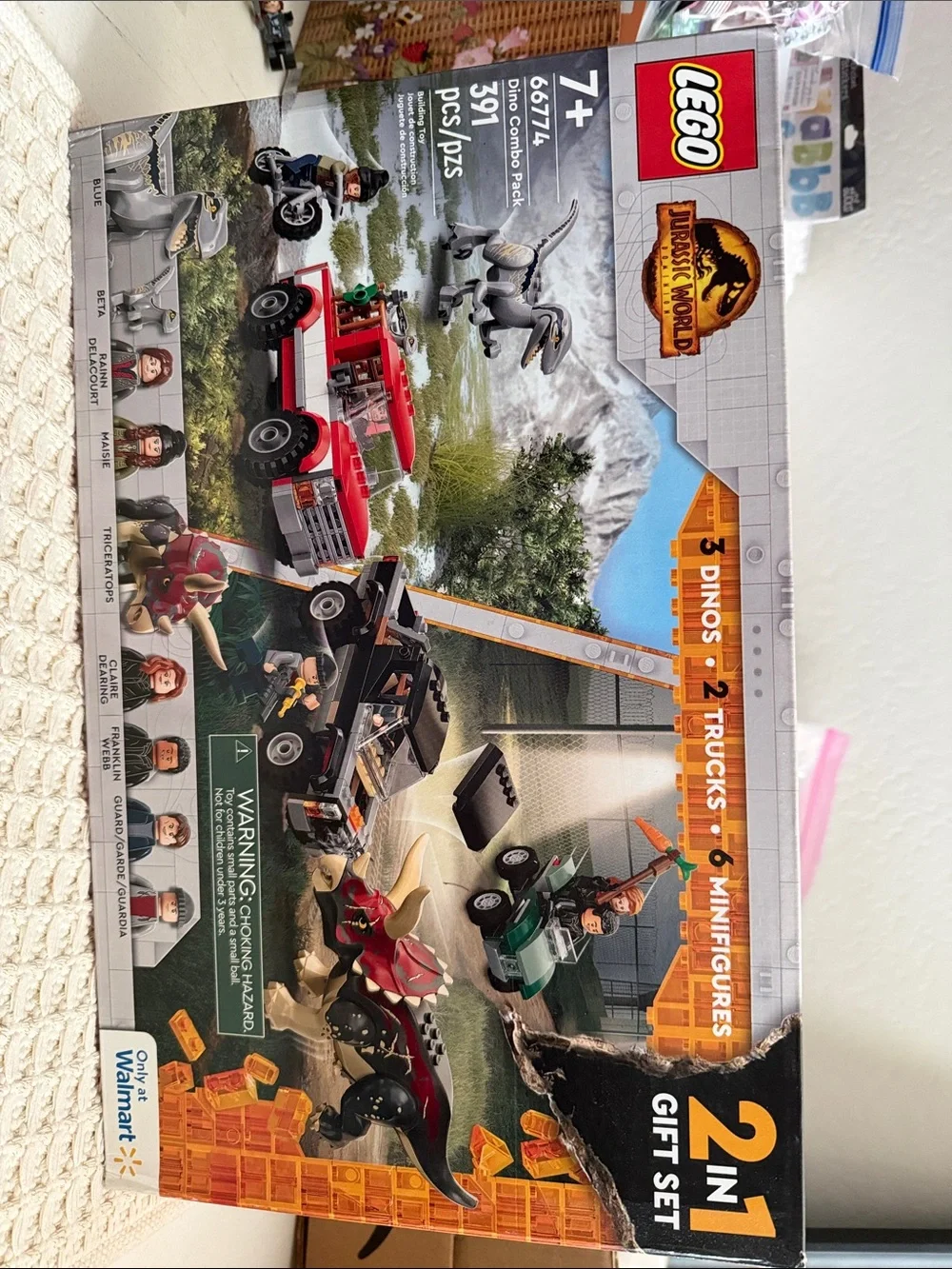 Lego Jurassic World Co Pack 66774 RETIRED Complete Set RARE Walmart Exclusive